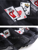 poker cards sheer skirt
