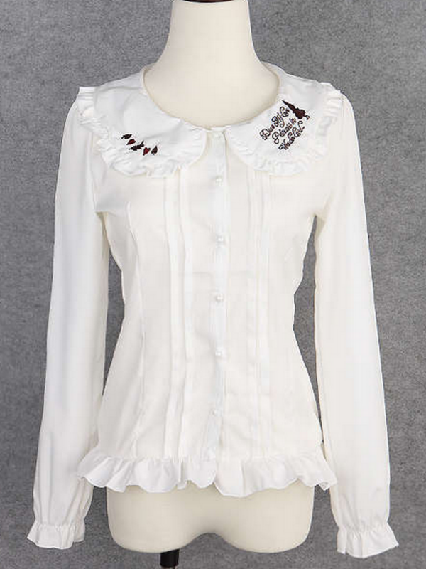 Alice in wonderland blouse top