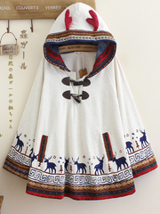 reindeer ethnic cape