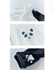 panda hoodie top and bottom set