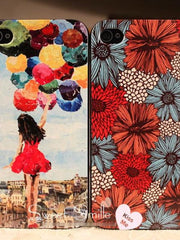 the girl with balloons iphone4/4S/5 cases