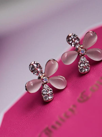 Korean style flower earrings