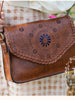 gymnopedie folk stenciled purse