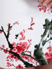 plum blossoms Mandarin dress