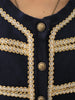sweet Napoleon military style cardigan
