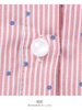 polka dots ruffled shirt
