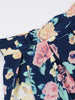 Spring collection - retro floral skort