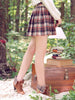 scottish plaid skirt