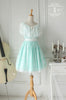 vintage style lace prom party dress