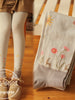 deer and flowers tights