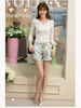 oriental blossom shorts