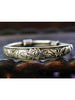 silver lotus bracelet