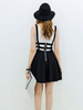trendsetter strappy skirt