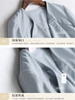 open front irregular hem jacket