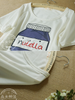 happy morning nutella t-shirt