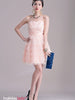 wrapped puffy bow dress
