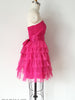 wrapped puffy bow dress