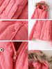 candy color puff jacket