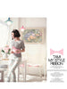 Pastel floral jean legging