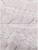 rose love chiffon lace top