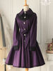 hand-made cape swing dress