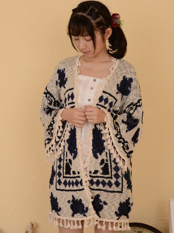 mori girl fall wrap cardigan