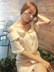 bare shoulder darling shirt