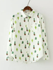 hello cactus long sleeve shirt