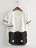 viola kitty cartoon t-shirt