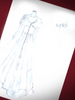 venus sweet chiffon long dress