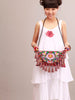 waterlily tassel crossbody