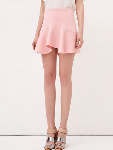 streamline flouncing skirt