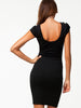 streamline lace pencil skirt
