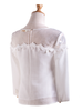 floral lace sheer top