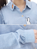 cartoon bunny cotton shirt