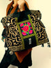 pass by :: embroidery tote shoulder bag