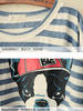 striped bulldog long-sleeve top