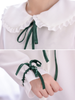bow tie ruffled shirt