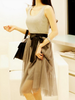 tank top tulle dress