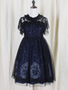 two-pieces starry lace dress