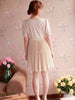 polka dotted princess dress