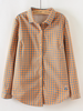 ultra-thickened plush checkered shirt