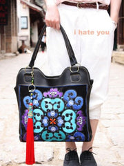 vintage embroidery shoulder bag