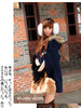 fur trim cloak cape