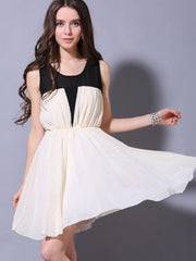 swing the night chiffon dress