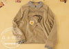 good morning sweater shirt with collar