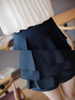 scallop layered skort