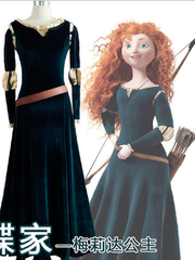 disney princess merida cosplay set