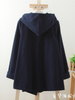 copper buttons wool cape