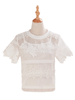 floral embroideries two pieces set